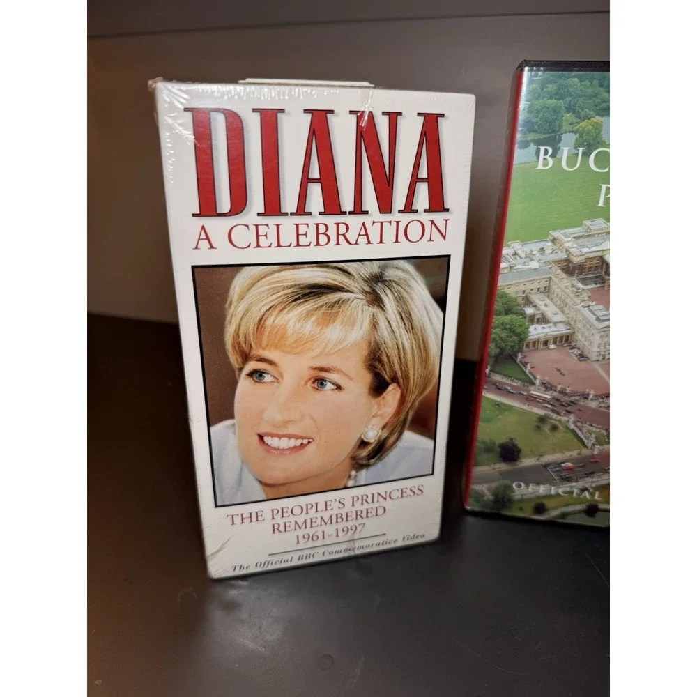 Princess‎ Diana VHS Tapes Brand New Sealed & Official Buckingham Palace Video